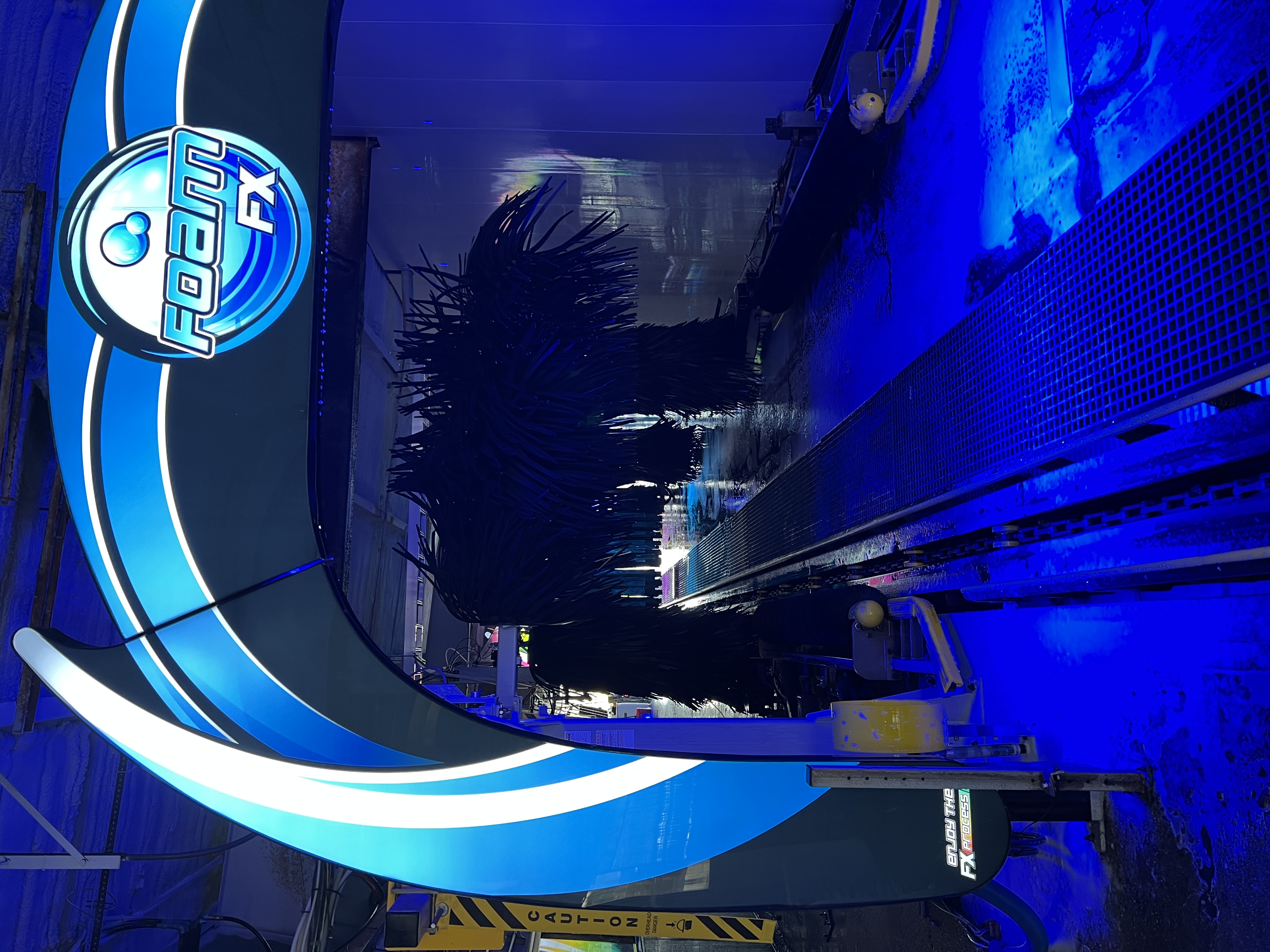 Professional car wash service with eco-friendly foam at Aberdeen Car Wash